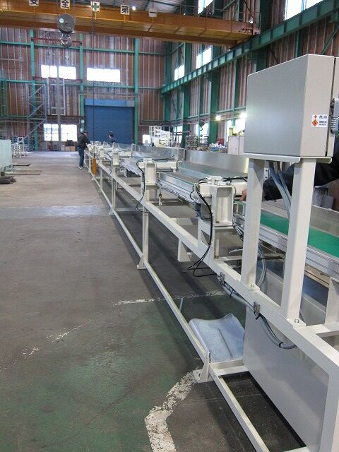 ケーブル切断送り装置製作