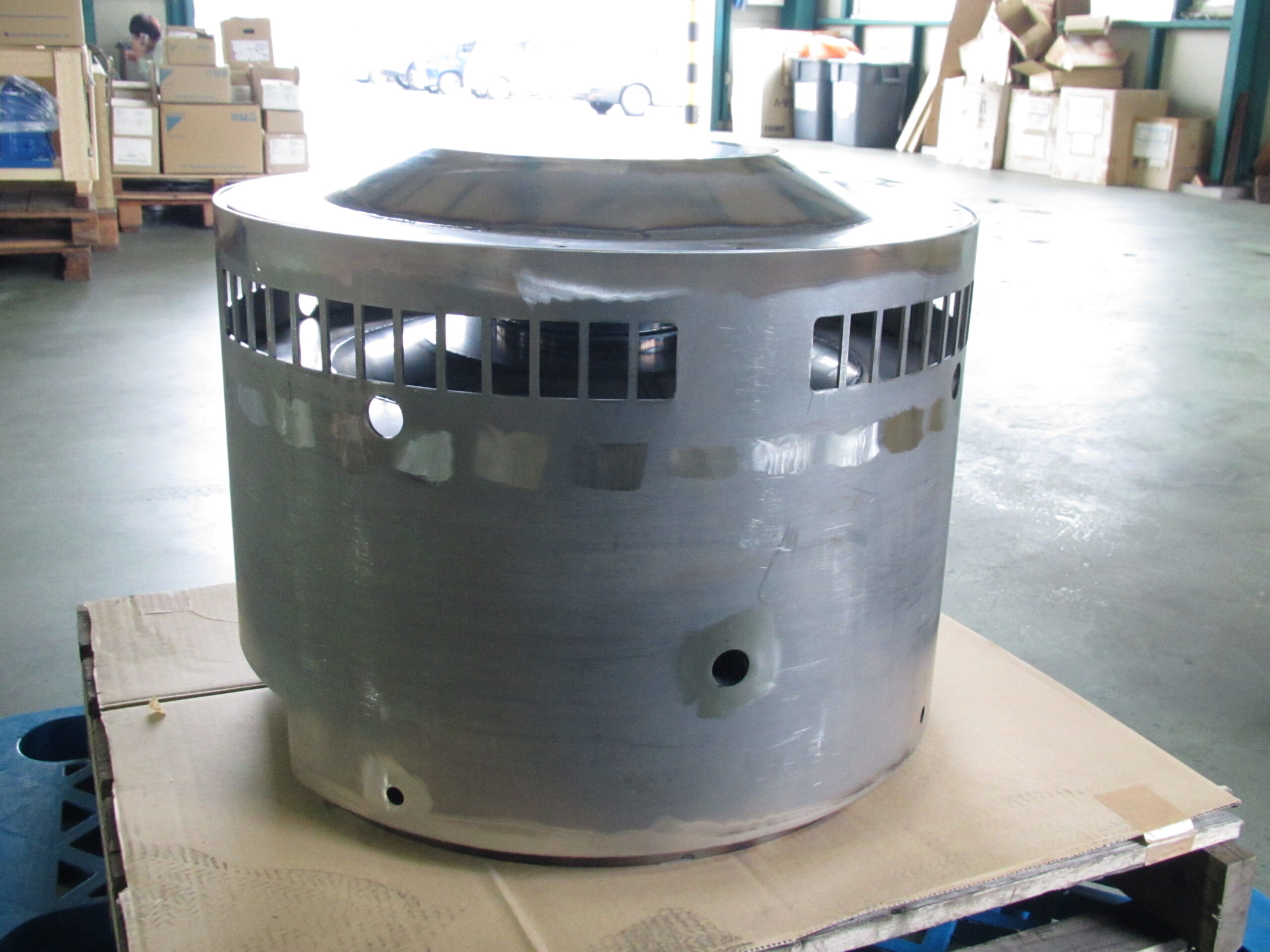 モーターファンカバー製作