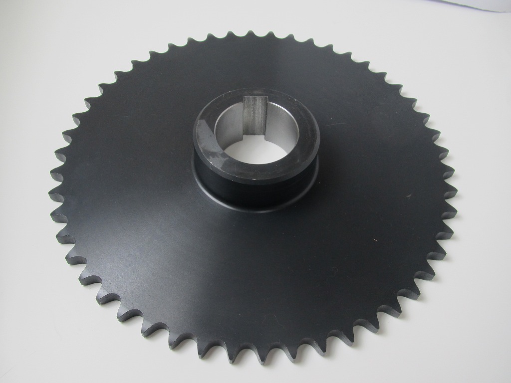 スプロケット軸穴加工