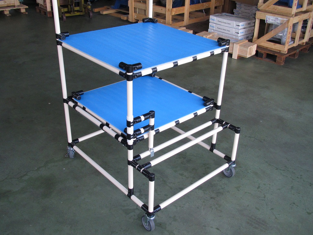 イレクターパイプ台車製作